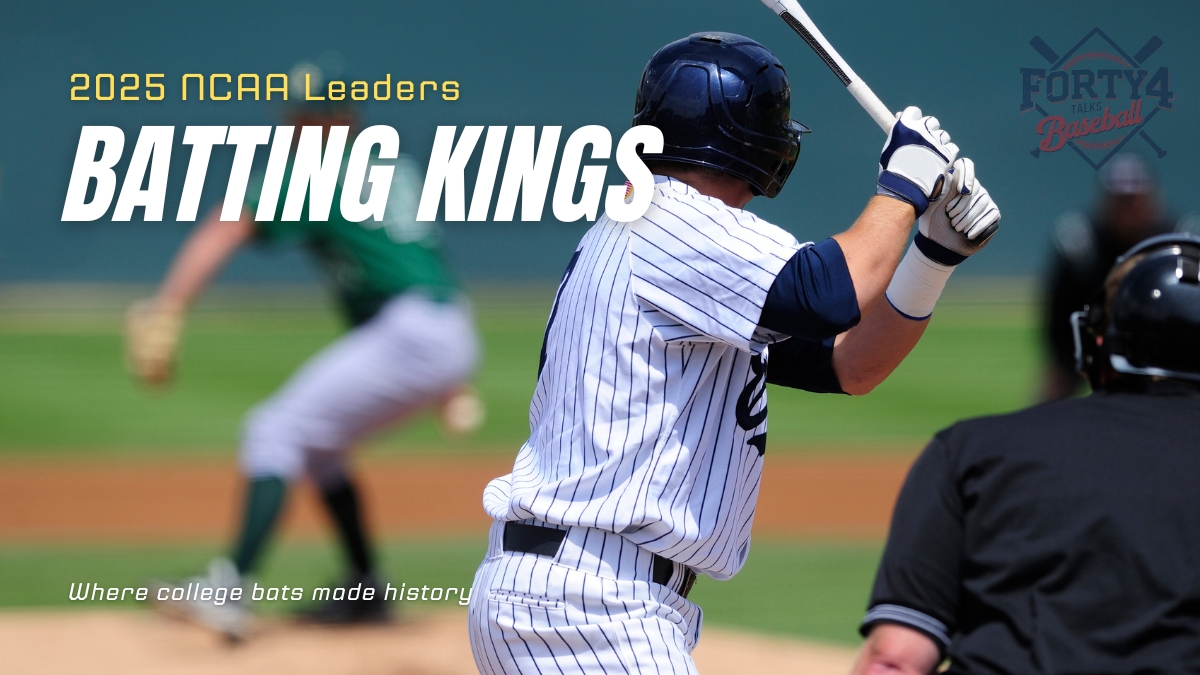 2025 NCAA DI Batting Avg Final Top 10