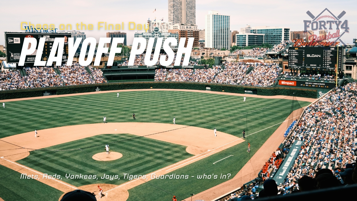 Final Day Chaos with the MLB Playoff Picture on the Line